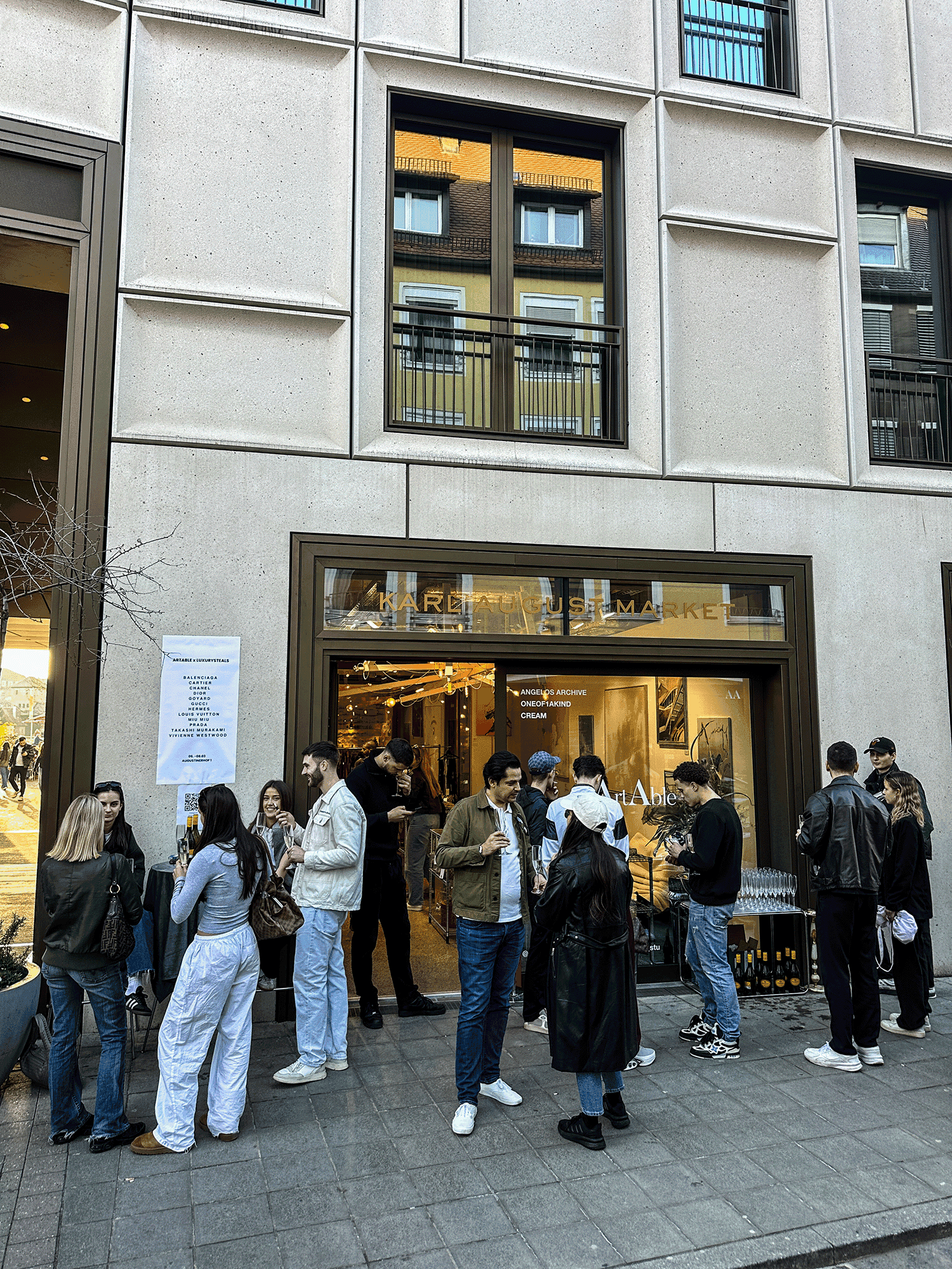 Artable Pop-up Event im Augustinerhof Nürnberg